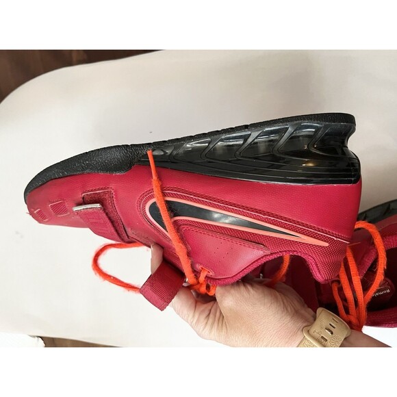 Nike Romaleos 2 Red/ Orange/ Black 476927-606 Men’s Size 11.5 RARE Weightlifting - Picture 12 of 13